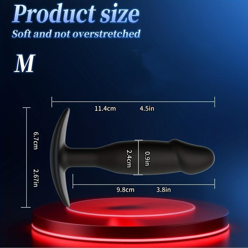1 Piece Silicone Anal Plug, Anal Dilator, Soft Butt Plug for Men, Women and Couples, Sex Toys for Men and Women