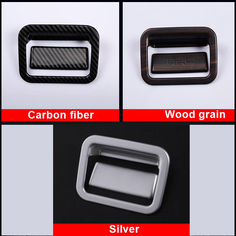 For Toyota RAV4 XA50 RAV 4    2022 ABS Car Glove Box Co-Pilot Handle Frame Trim Cover Sticker Decoration Accessories