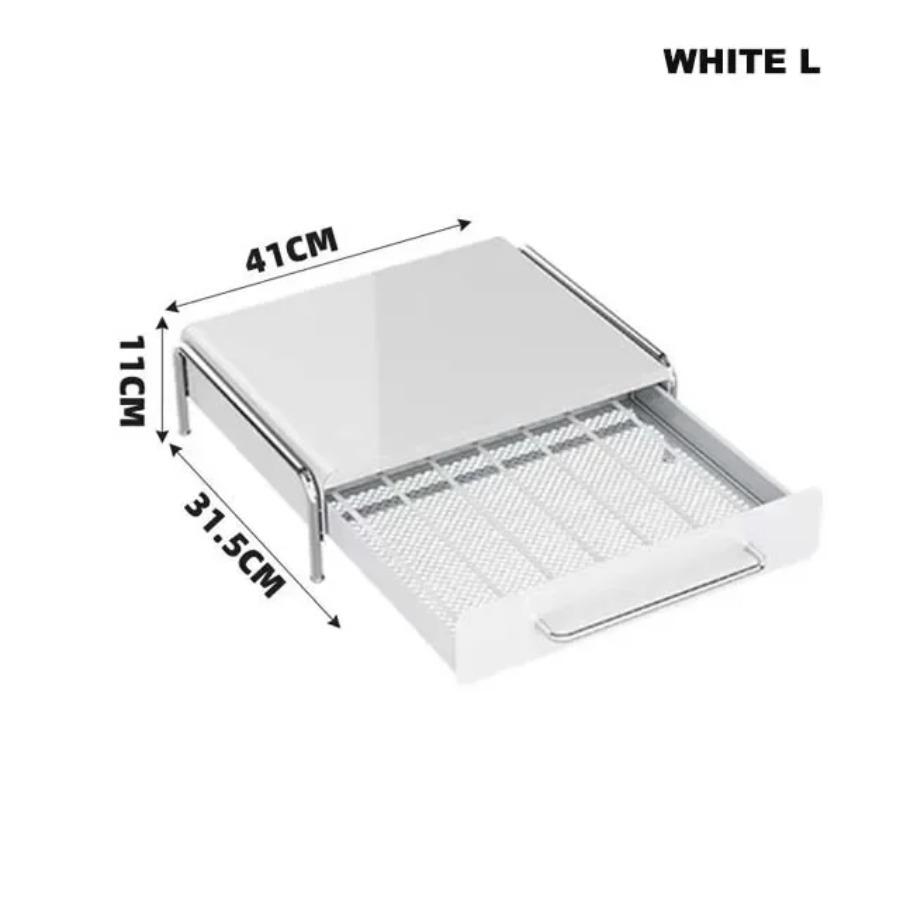 Стойка для дисплея капсул для кофе Ящик для хранения Барная стойка Настольная полка для хранения чайных пакетиков База для кофемашины Выдвижные полки для хранения