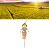 Rainproof Garden Scarecrow, Bird-Scaring Outdoor Scarecrow, 100cm Tall (Female Scarecrow)