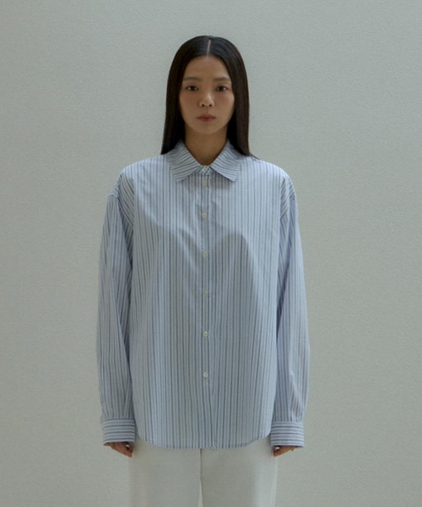 KNOWING Two-Way Shirt (Stripe)