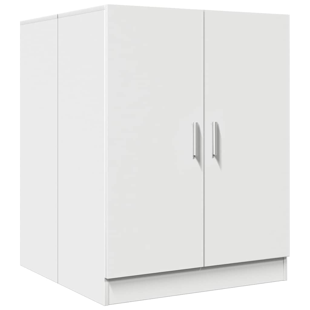 Washing Machine Cabinet White 28 X 28.1 X 36 In (71 X 71.5 X 91.5 Cm)