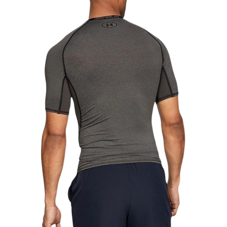 Under Armour Přiléhavý střih Pohodlné sportovní tričko s krátkým rukávem Pánské topy 1257468-090