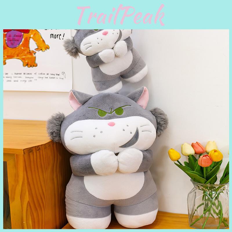 Cute Cat Lucifer Plush Dolls With Pp Cotton Fill For Home Decor Playtime And