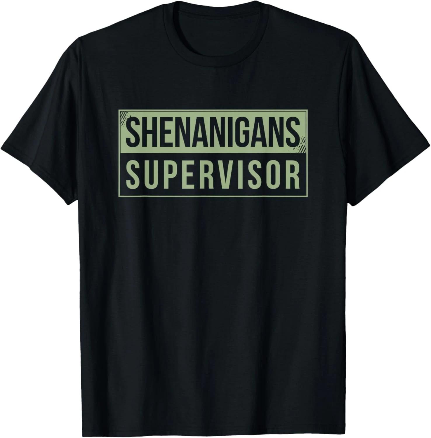 Shenanigans Supervisor T- Shirt XL