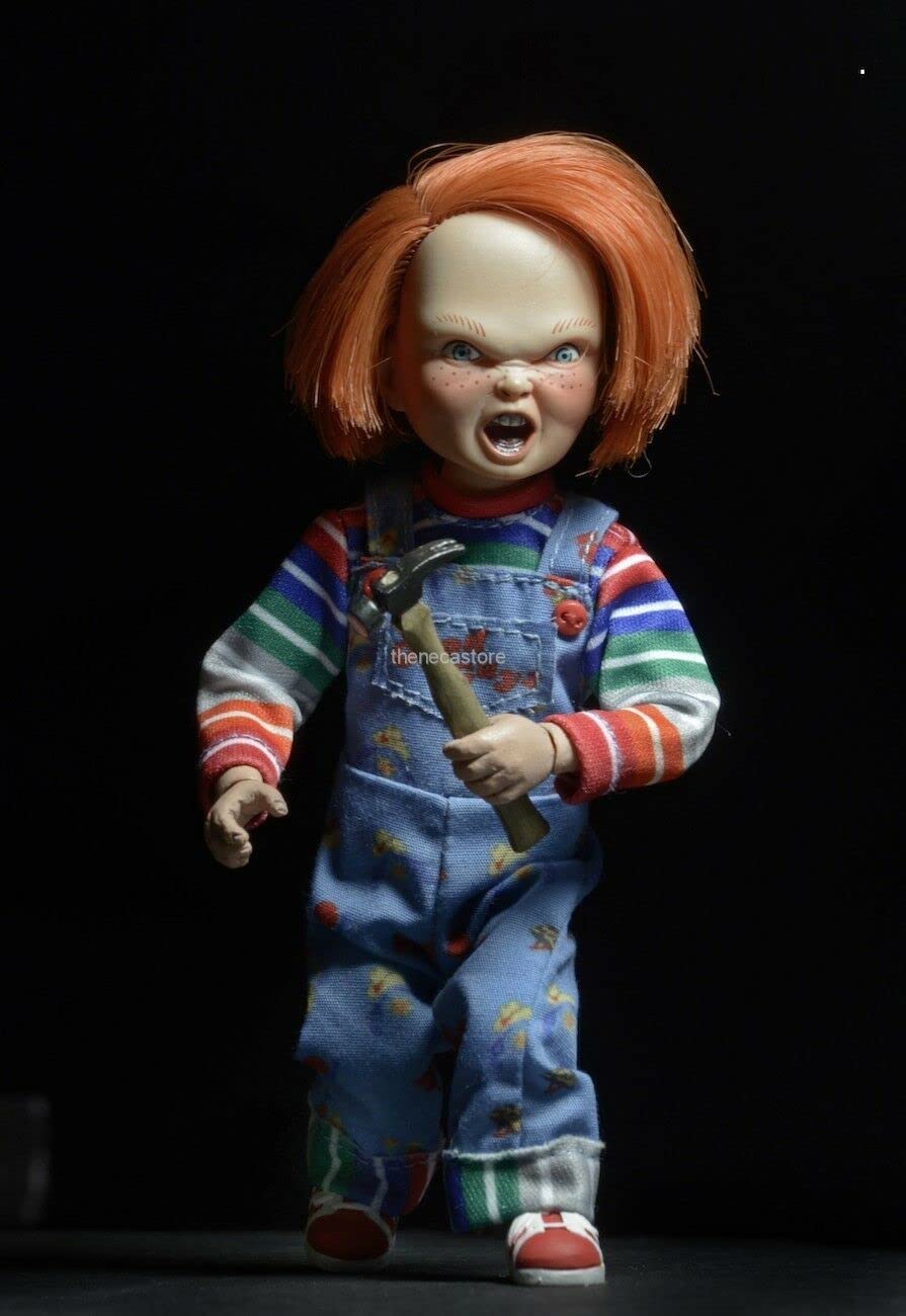 Spill NECA 6 Inch Retro Action Doll Chucky SPILL NECA RETRO KLEDD DUKKE  CHUCKY 2017 Skrekkfilm Figurvarer Barne-/BARNE- [Versjon] kjøp billig — fri  frakt, ekte anmeldelser med bilder — Joom, image size:895x1300