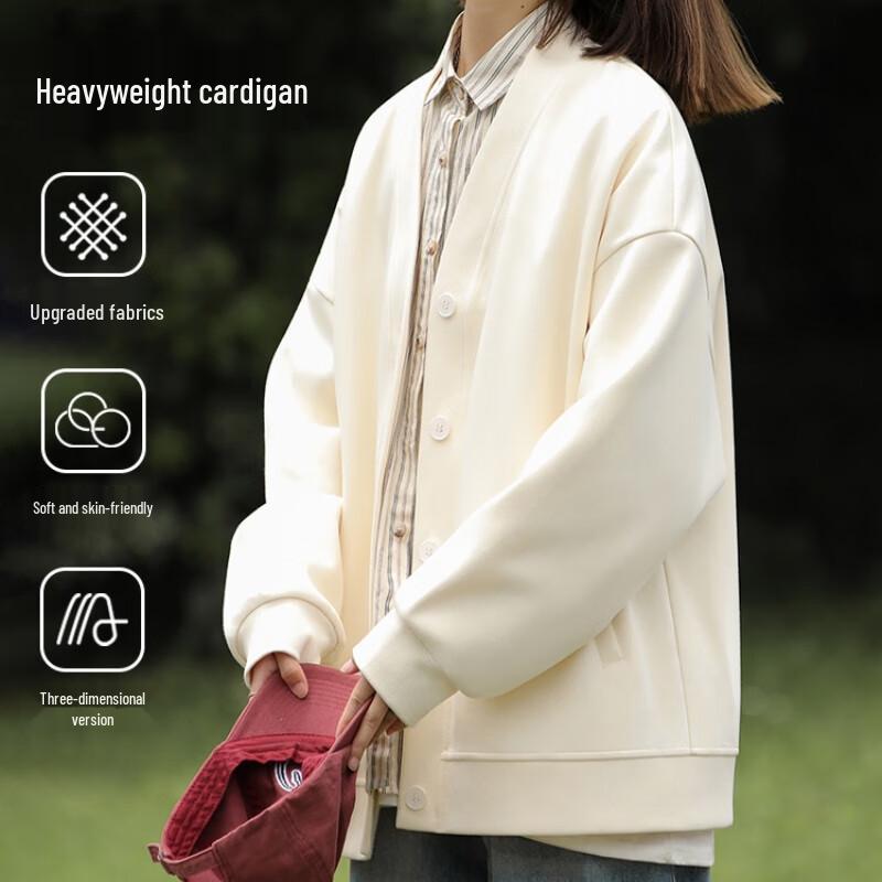 Warrior Women's 2025 Autumn V-Neck Sweatshirt Cardigan