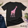 Cute Hearts Giraffe Funny Animals Lover Valentines Day Unisex T-shirt