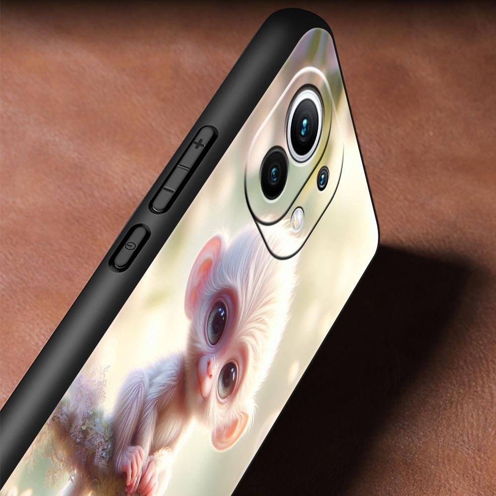 Monkey And Banana Phone Case Cover for Xiaomi Mi 17 15 14 13 12 11 Ultra 15T 14T 13T 12T 11T Pro Lite 5G Soft TPU Shell Fundas