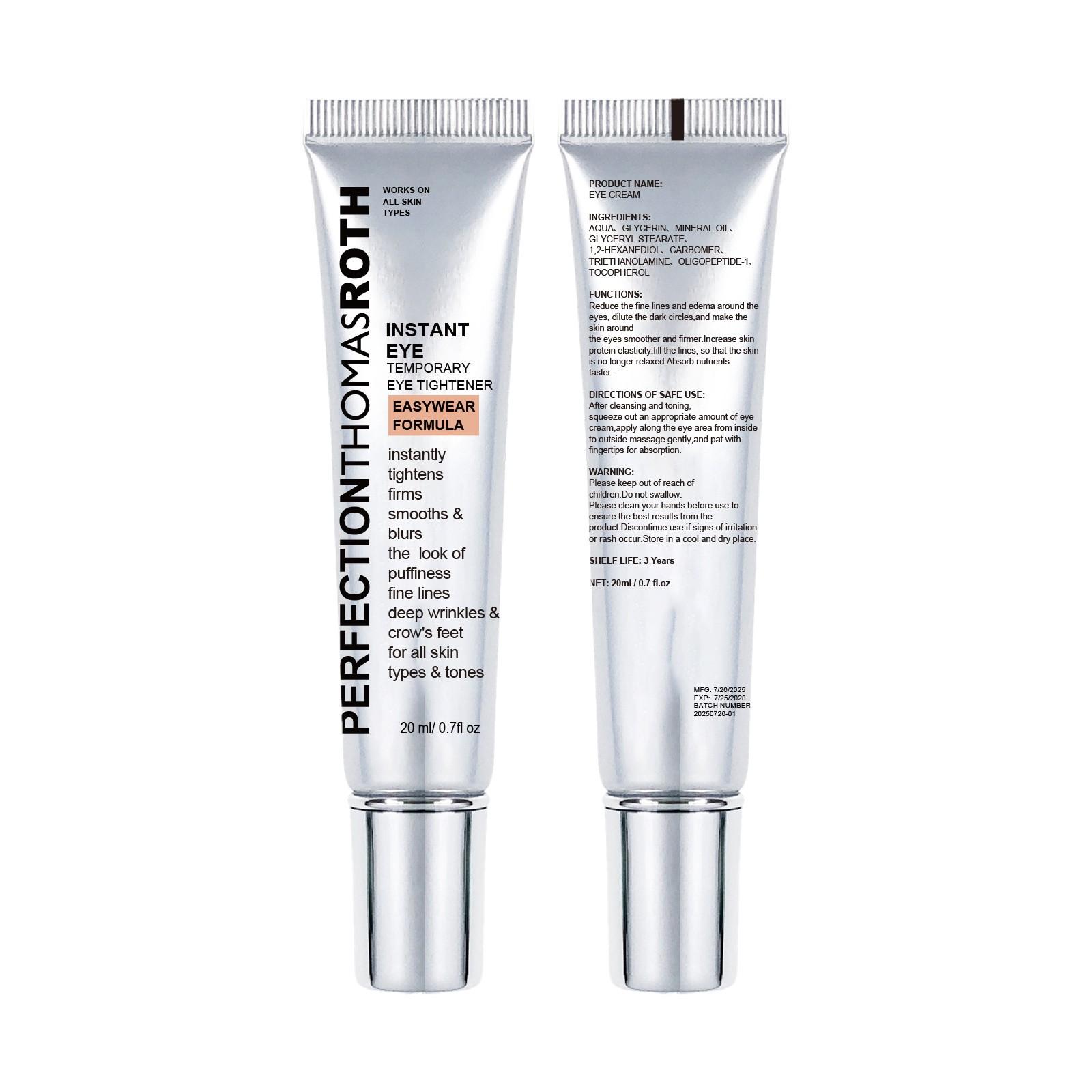 

Instant Eye Tightener Cream Eye Cream Hydrates And Moisturizes Eye Skin Hydrating Face Cream Refreshing And Moisturizing 20ml One Size белый