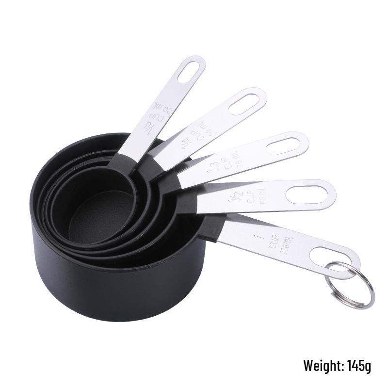 10-Piece Colorful Food-Grade PP Baking Measuring Cup & Spoon Set