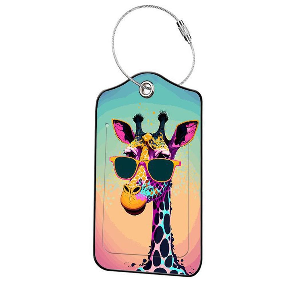

New Letter Style Luggage Tag Soft Travel Accessories Luggage Label Straps PVC Backpack Accessories Name ID Address Tags