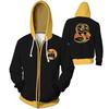 Stilvolles Karate Kid Val Armorr 3D Hoodie Sweatshirt mit lebhaftem Digitaldruck
