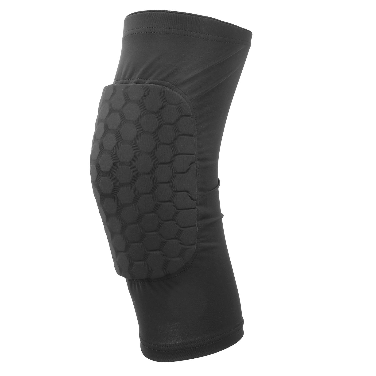 

Cellular Anticollision Breathable Kneecap Highelastic Sport Kneepad Protective Gear Black(M )