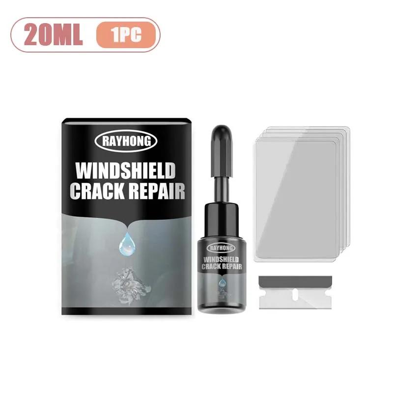 

1-10 шт. 20 мл Жидкость для ремонта лобового стекла Жидкость для устранения трещин стекла для автомобилей Невидимый герметик для трещин Наборы для ремонта Агент для ухода за трещинами