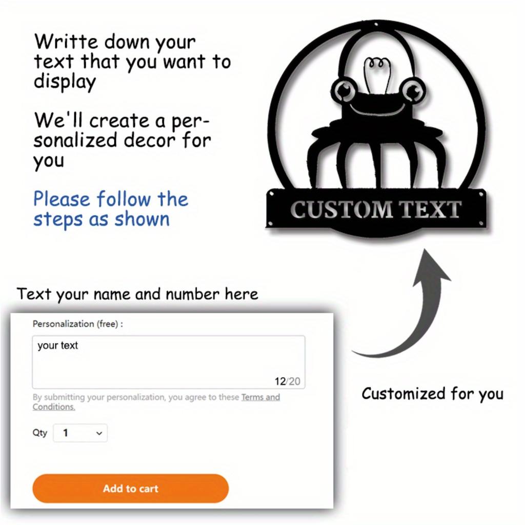 Unique Octopus Metal Wall Decor Sign for Home Garden Outdoor