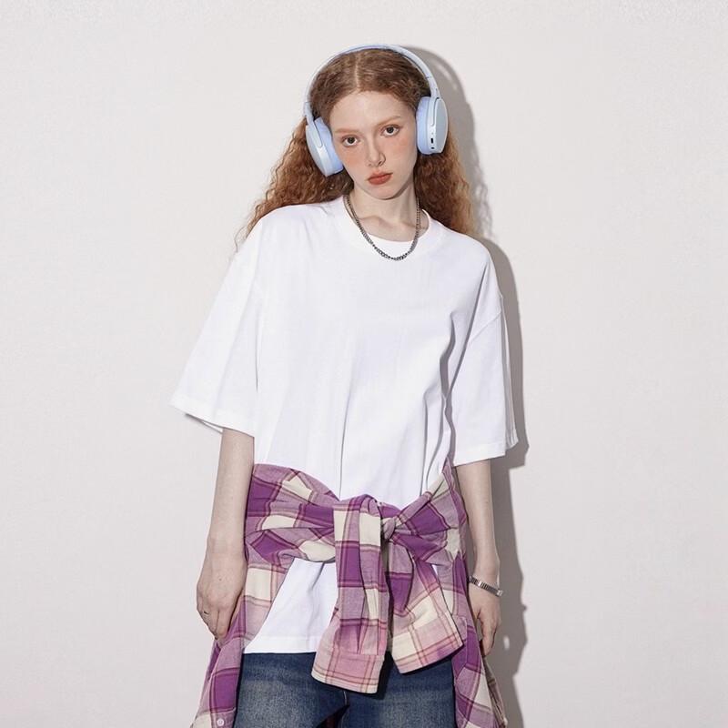 ICH MODE 300G Heavyweight Cotton Round Neck T-Shirt S