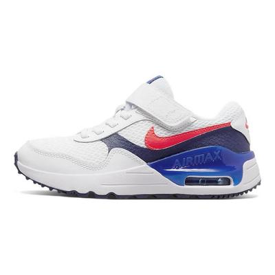 Air Max SYSTM PS White Midnight Navy Kids Sneakers Game-Royal Bright-Crimson DQ0285-101