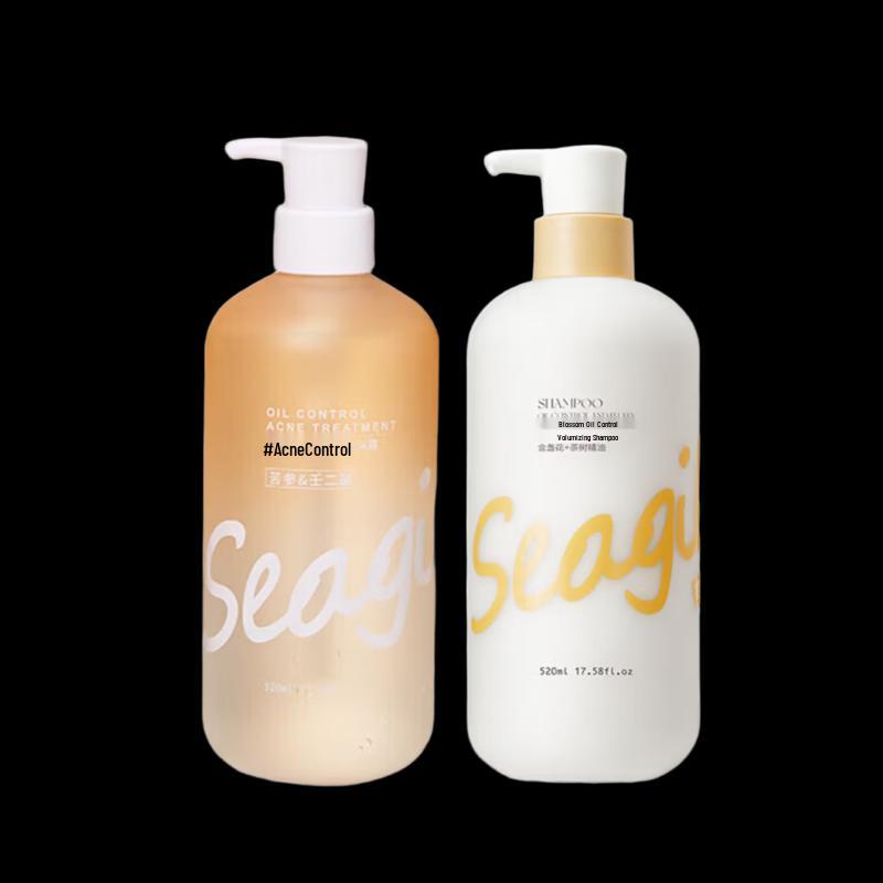 

Seagilon Oil Control & Acne Care Shower Gel & Fluffy Shampoo Set