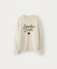 Sseomweeobeoteo Boucle Heart Wool Knit - Ivory