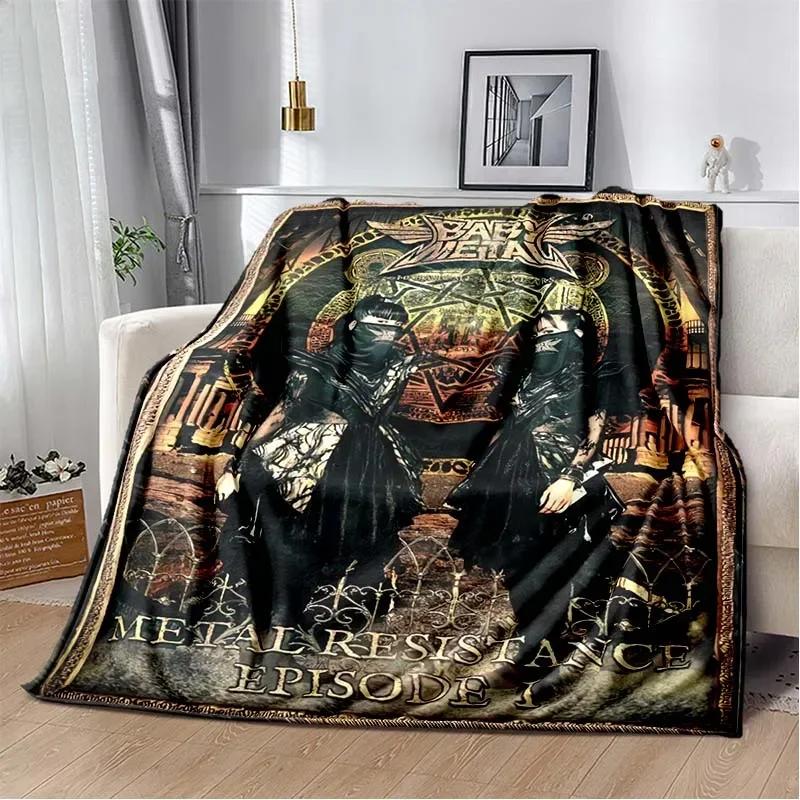 3D Babymetal Combination Printed Blanket,Fashion Soft Cozy Living room Bedroom Sofa Bed Travel Blanket Child Birthday Gift