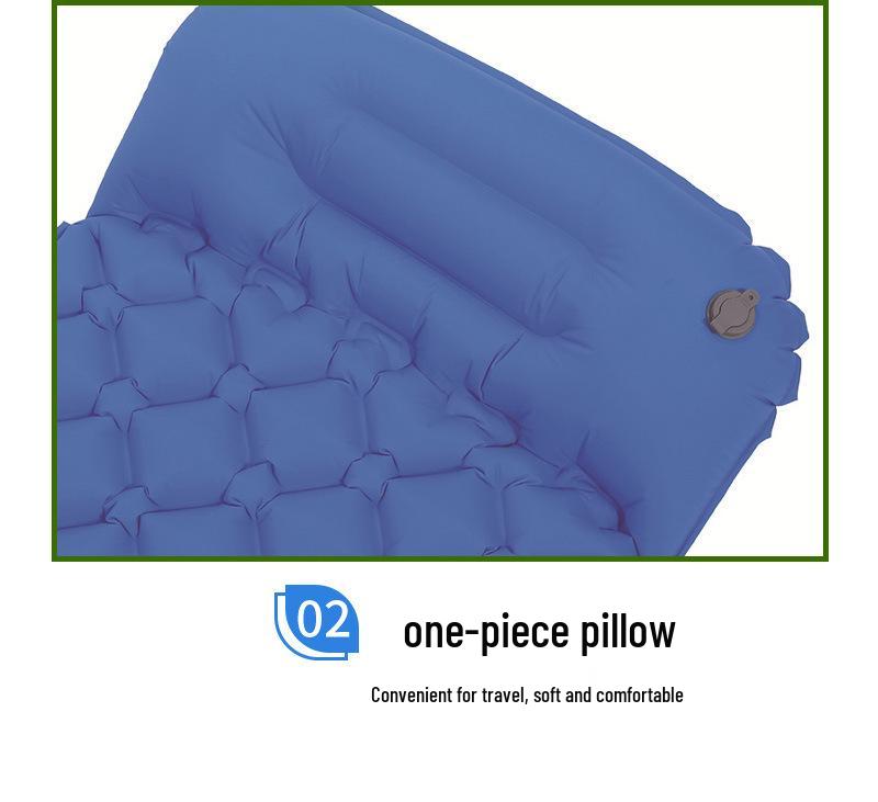 Lightweight TPU Inflatable Single Camping Mat – Portable Hiking & Mountaineering
