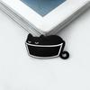 Cartoon Creative Black Cat Enamel Pins Cute Liquid Cat Series Brooches Emblem Clothes Accessories Jewelry Gifts for Kids Friends