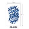Herbal Tattoo Stickers, Juice Tattoo Stickers, Semi-Permanent English Letter Tattoo Stickers Tattoo