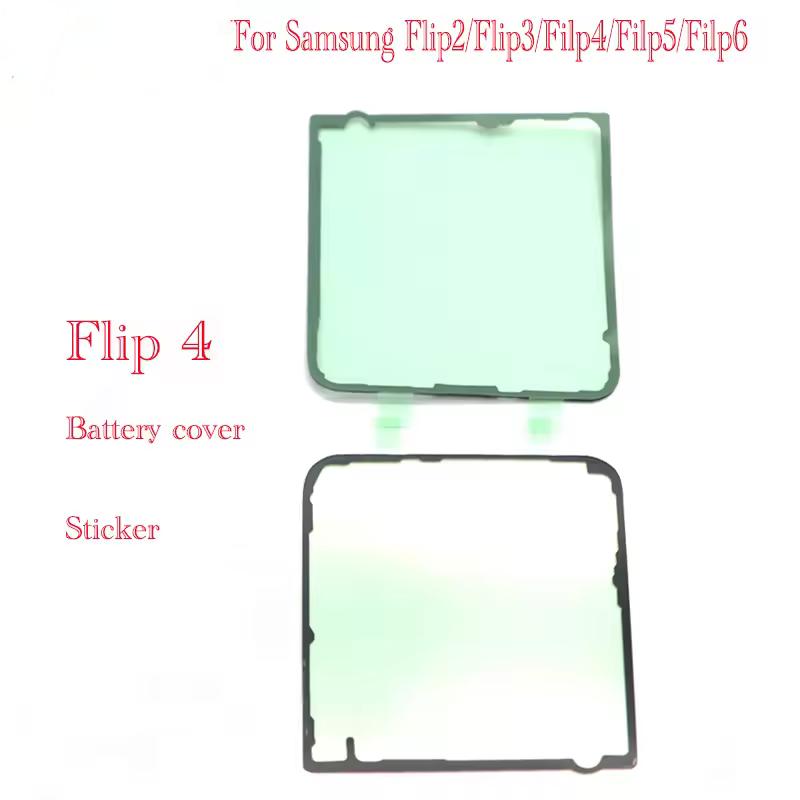Samsung Galaxy Z Flip 2 3 4 5 6 Arka Pil Arka Kapak Gövdesi Su Geçirmez Mühür Etiketi Yapıştırıcı Bant
