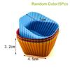 5Pcs Silicone Mold Cupcake Cake Muffin Cup Baking Bakeware Nonstick Baking Mold