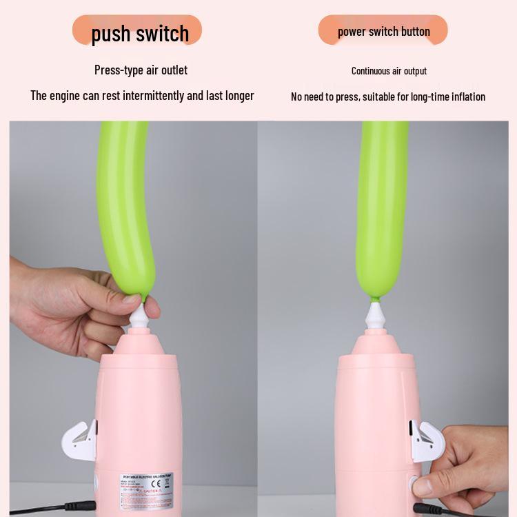 Portable Electric Balloon Inflator - Universal Automatic Magic Balloon Pump for Home Use