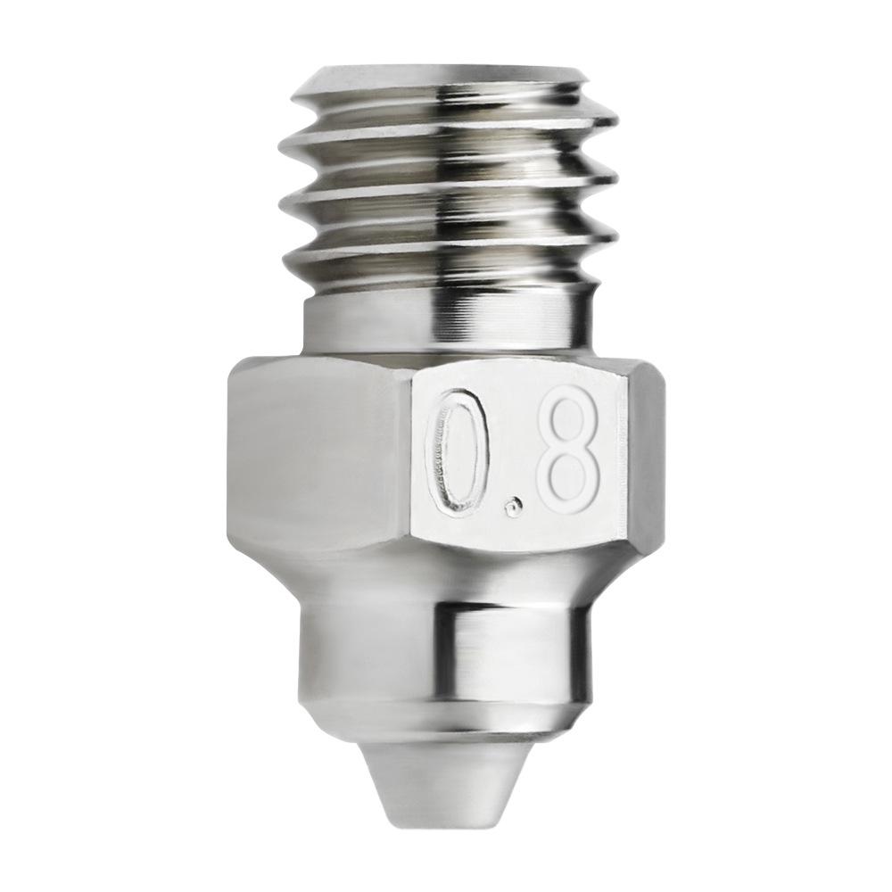 

Биметаллическое сопло MK8 для 3D-принтера: Закаленная сталь, Высокотемпературная и износостойкая, Совместима с нитями из углеродного волокна.