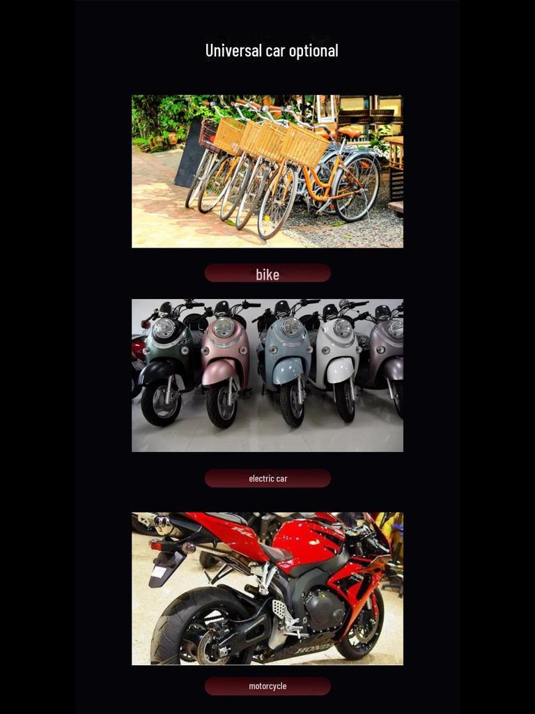 Anti-Theft Disc Brake Lock with Alarm for Mountain Bikes, Motorcycles, and E-Bikes