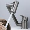 3-Mode Shower 360 Swivel Tap For Food Prep Area Easy To Install 304 Stainless Steel Easy Installation Kitchen Faucet
