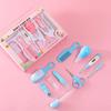 Hair Health Care Thermometer Grooming Brush Clipper Teether Toothbrush Kit Baby Essentials 10PCS Baby Nail Trimmer Care Set Kid