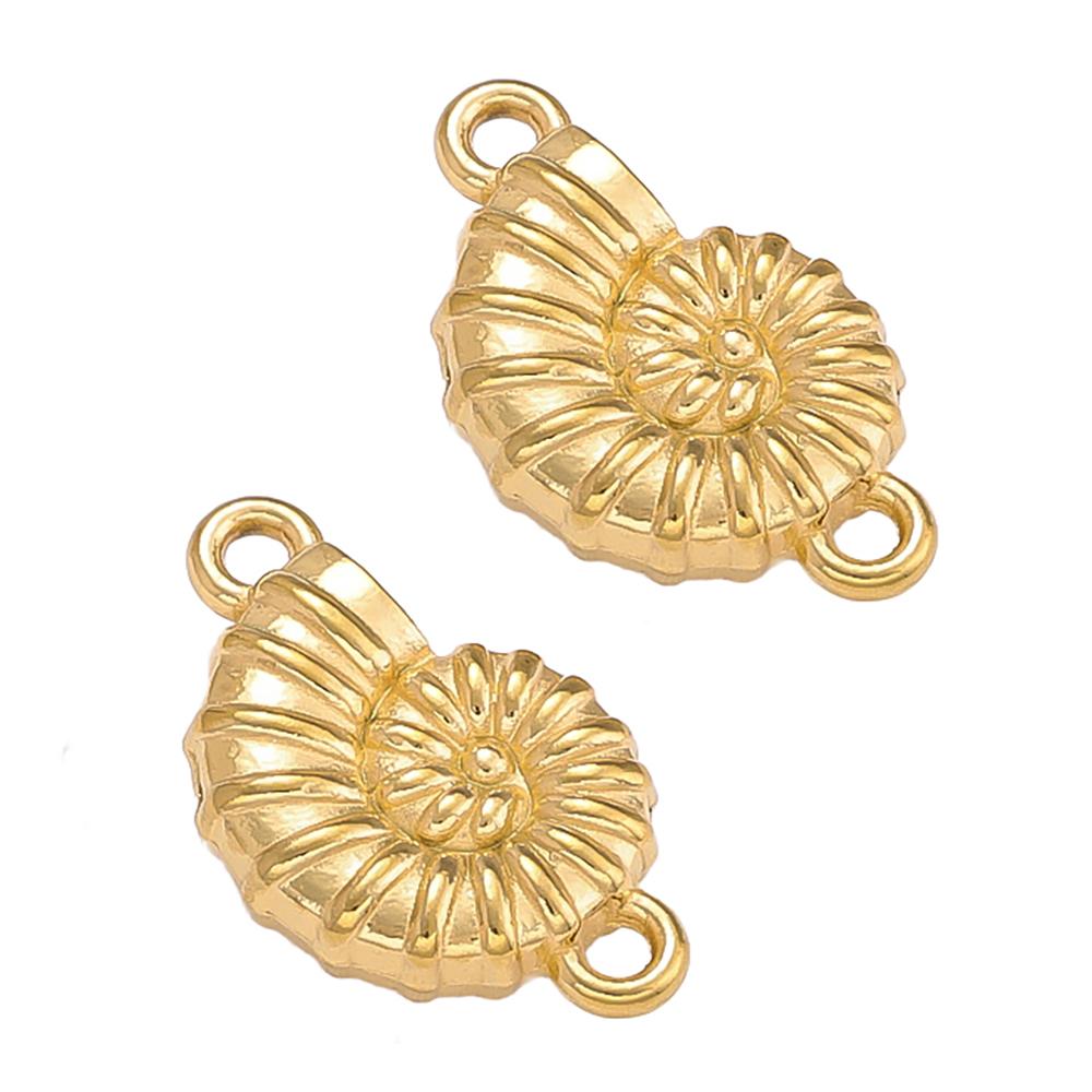 2Pcs Stainless Steel Ocean Theme Shell Starfish Turtle Conch Charms for DIY Handmade Earring Necklace Bracelet Jewelry Making