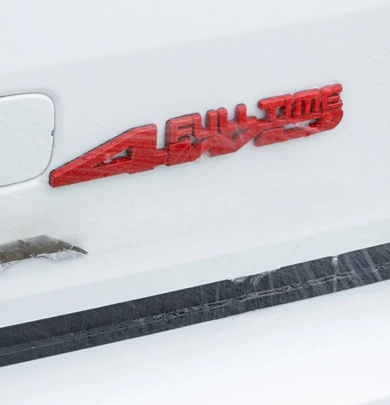For Chery ICAR V23S Modified Car 4WD Logo Body Sticker Personalized Tail Logo Accessories Fit Car Four-wheel Drive Logo Sticker XSA4