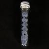 7pcs Polyhedral Dice Set with Tube Textures Pattern Dice Roll Playing Game for Entertainment/Party Game/Education/Gift