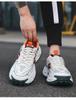 Men's Trendy Thick Sole Breathable Mesh Shoes - Light Luxury Autumn Style