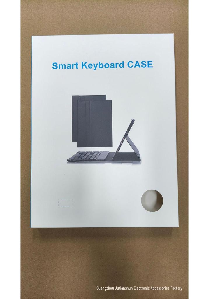 Compatible Protective Leather Case with Bluetooth Keyboard for iPad 11th Gen A16 Tablet - Spanish Layout.