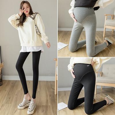 Real Shot #maternity Leggings Spring and Autumn High Waist Support Adjustable Maternity Pants Slim and Thin Fashion Spring