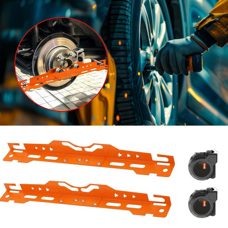 Ausrichtungswerkzeuge Automobil Anti-Rutsch Ausrichtungswerkzeuge Automobil Präzise Legierter Stahl Schwerlastplatten für Auto Autos Fahrzeug