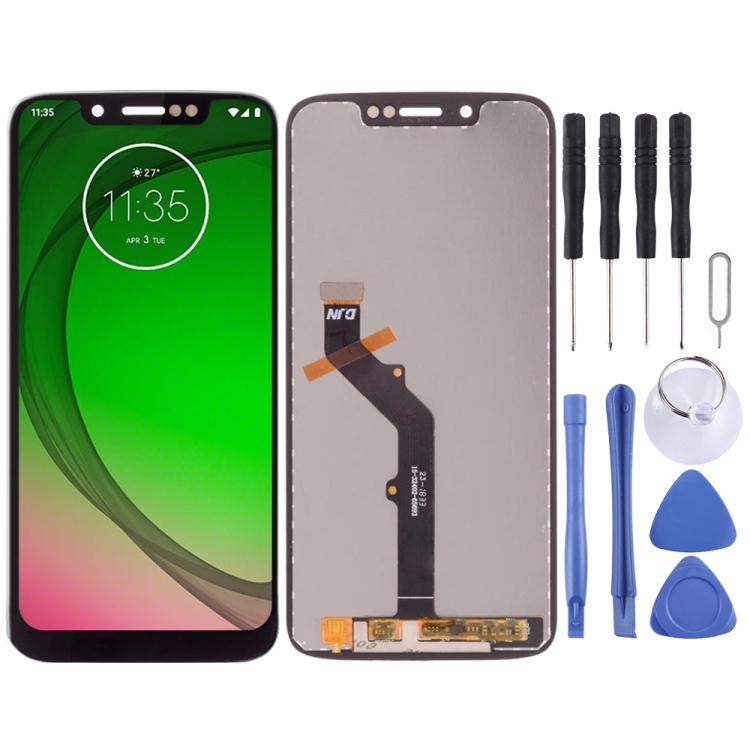 

TFT LCD Screen for Motorola Moto G7 Play with Digitizer Full Assembly (Black) чёрный