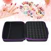 EVA 60 Slots Essential Oil Holder Hold 15ML Bottles Shockproof Shell Dense Foam for Painting Tools Nail Art Rhinestones