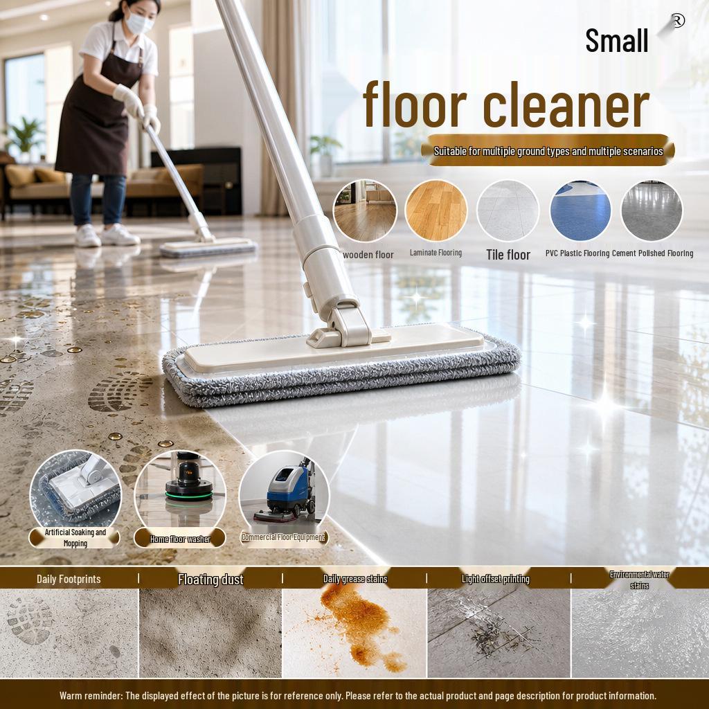 Long-Lasting Floor Cleaner for Mud and Oil Stain Removal
