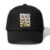 1pc FLOWERS Print Baseball Cap for Adults,Minimalist Retro Style Casual Soft Adjustable Dad Hat,Perfect As Gift