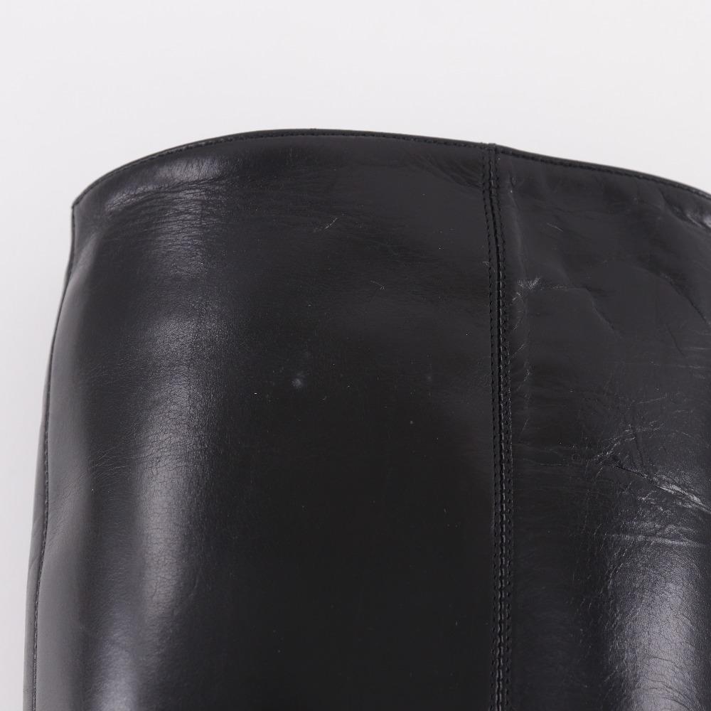 CHANEL boots leather Women Used