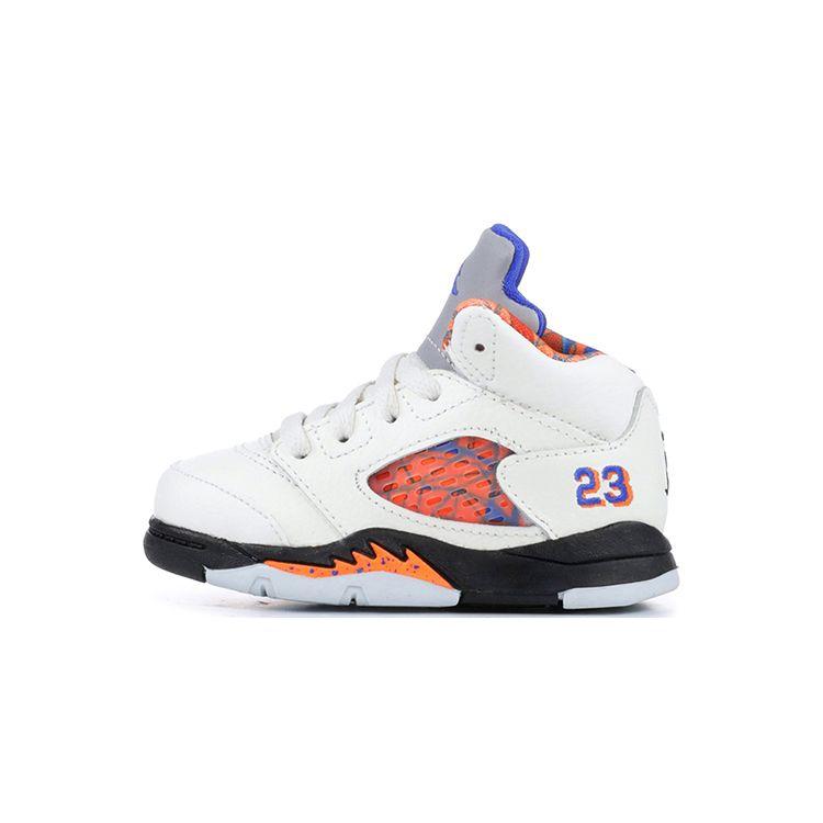 

Кроссовки Air Jordan 5 Retro TD International Flight Baby Cream Sail Orange-Pel-Black-Hyper-Royal 440890-148
