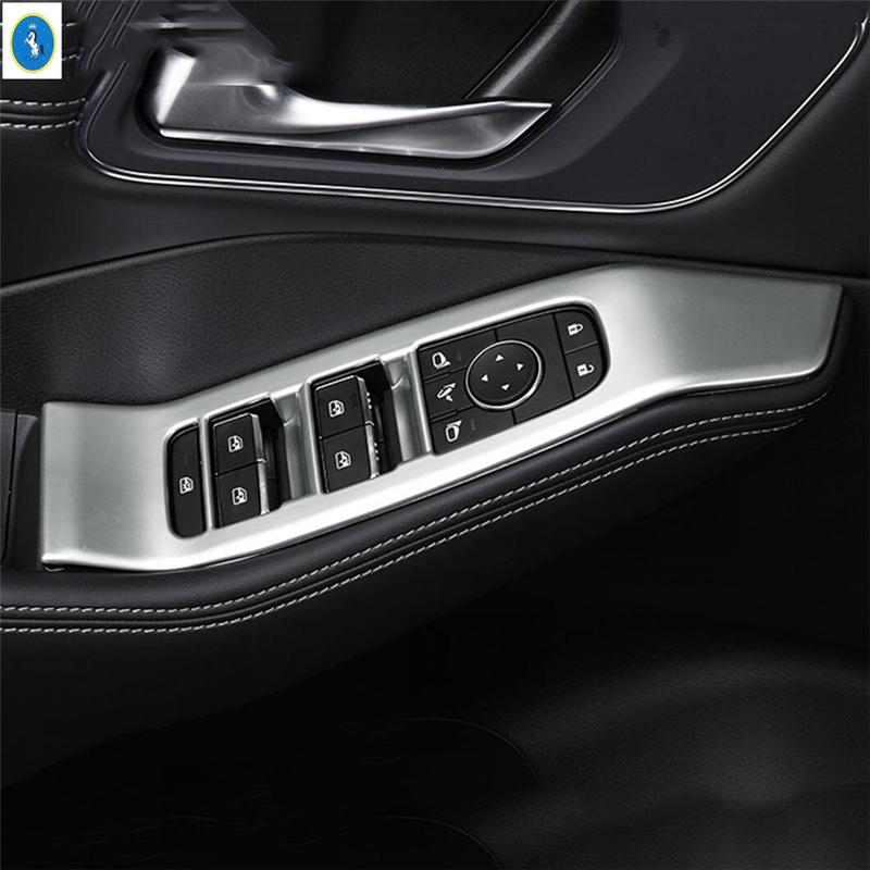 Matte Car Water Cup Holder / Gear Shift Lift / Air AC Accessories Cover Trim For Nissan X-Trail X Trail / Rogue T33  - 2026