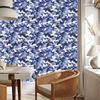 Military Camouflage Wallpaper Blue and Navy for Living Room and Bedroom 50x1000